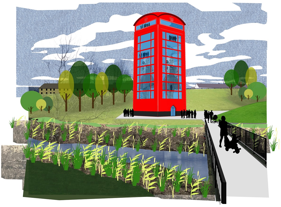 ‘Giant Phone Box’ secures future town design award for Kirkintilloch
