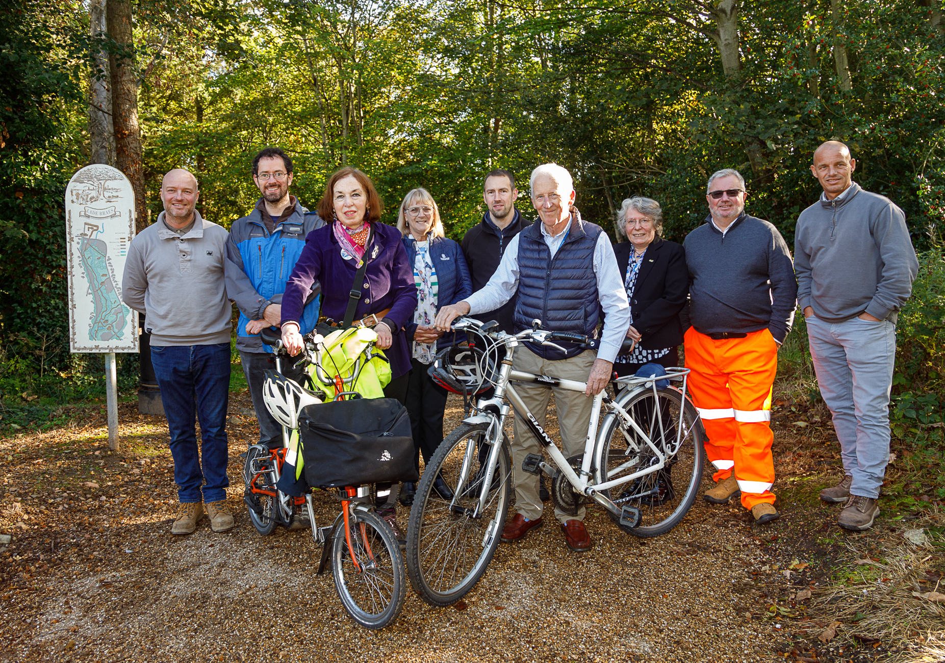 Improvement work completed at Lade Braes