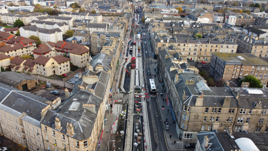 Council marks two years of progress on Trams to Newhaven project