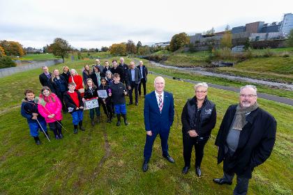 £2.8m transformation of Barrhead's Levern Water now complete