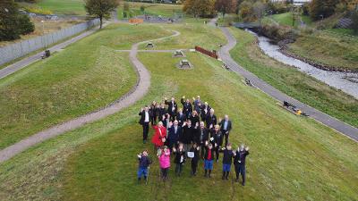 £2.8m transformation of Barrhead's Levern Water now complete