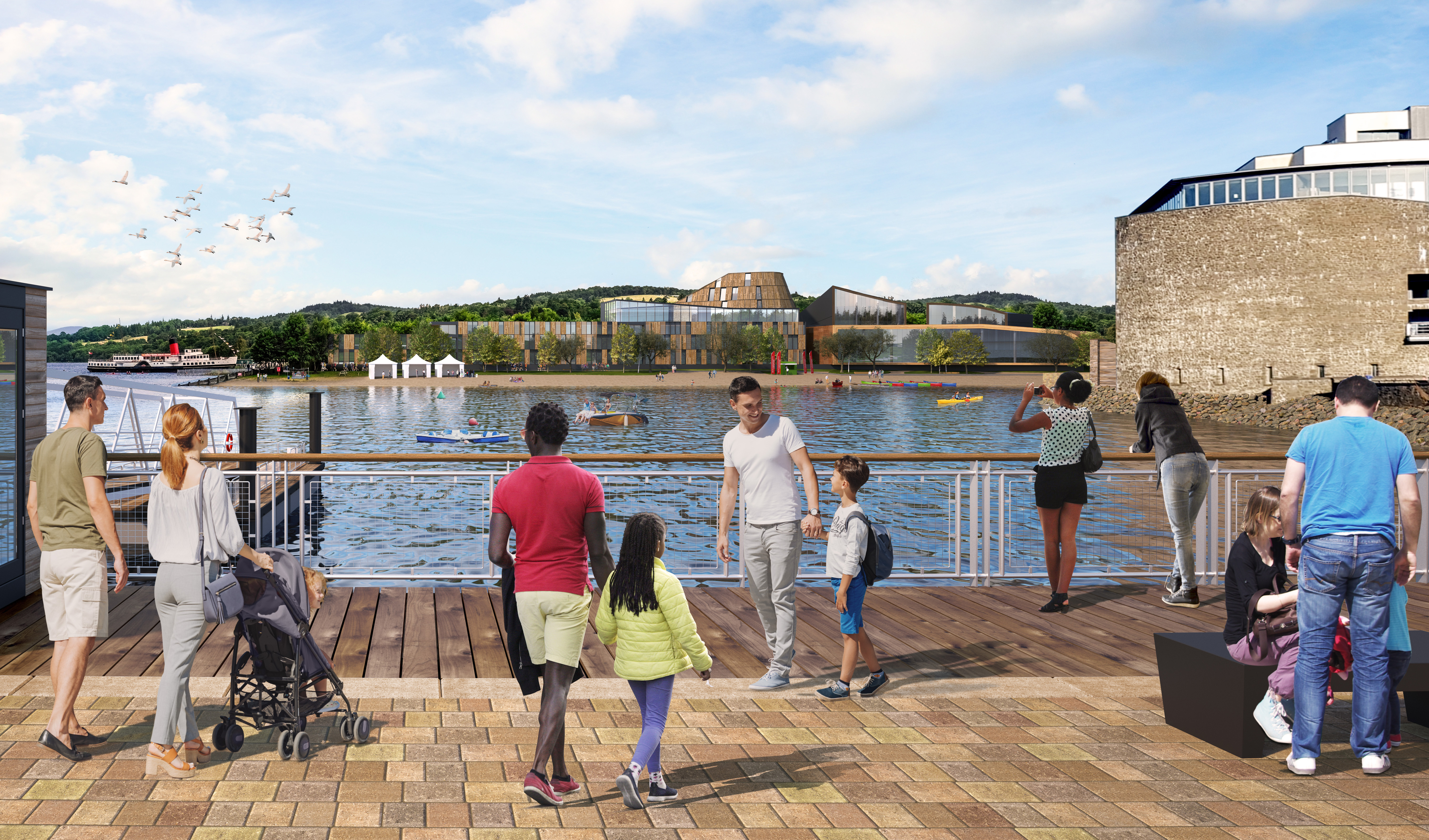 Developers unveil £30m vision for Loch Lomond visitor gateway