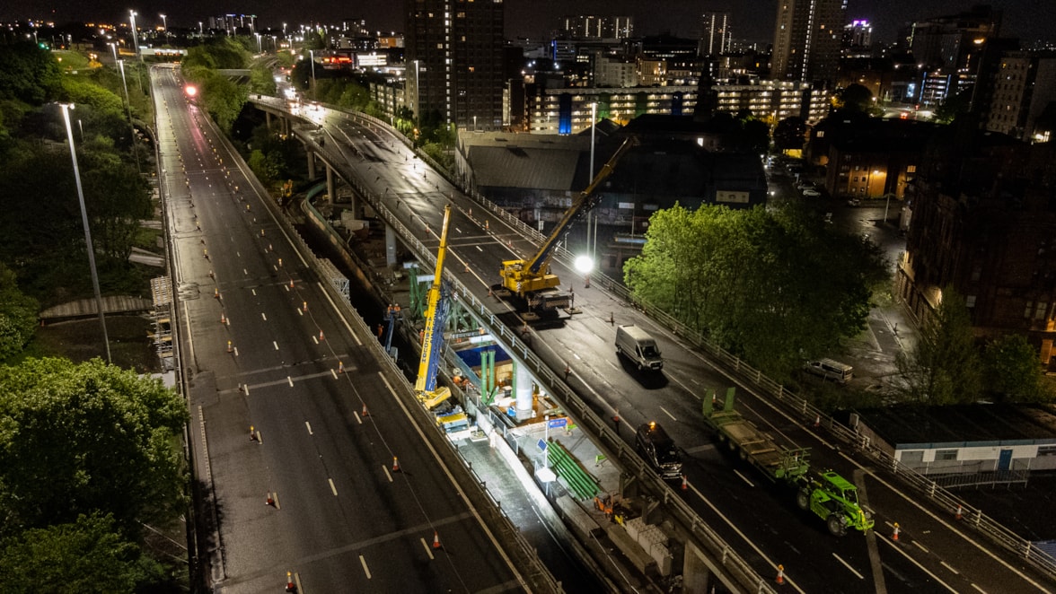 M8 Woodside Viaduct project suffers further delay due to 'inaccurate utility records'