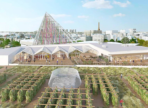 And finally... World’s largest rooftop urban farm opens in Paris