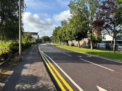 Bathgate town centre road project completed