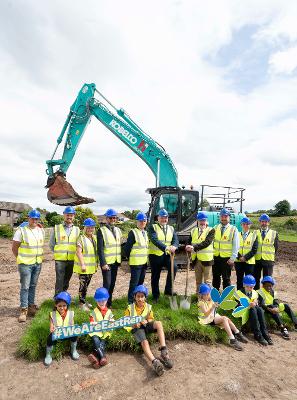 Work begins at new learning campus in Neilston