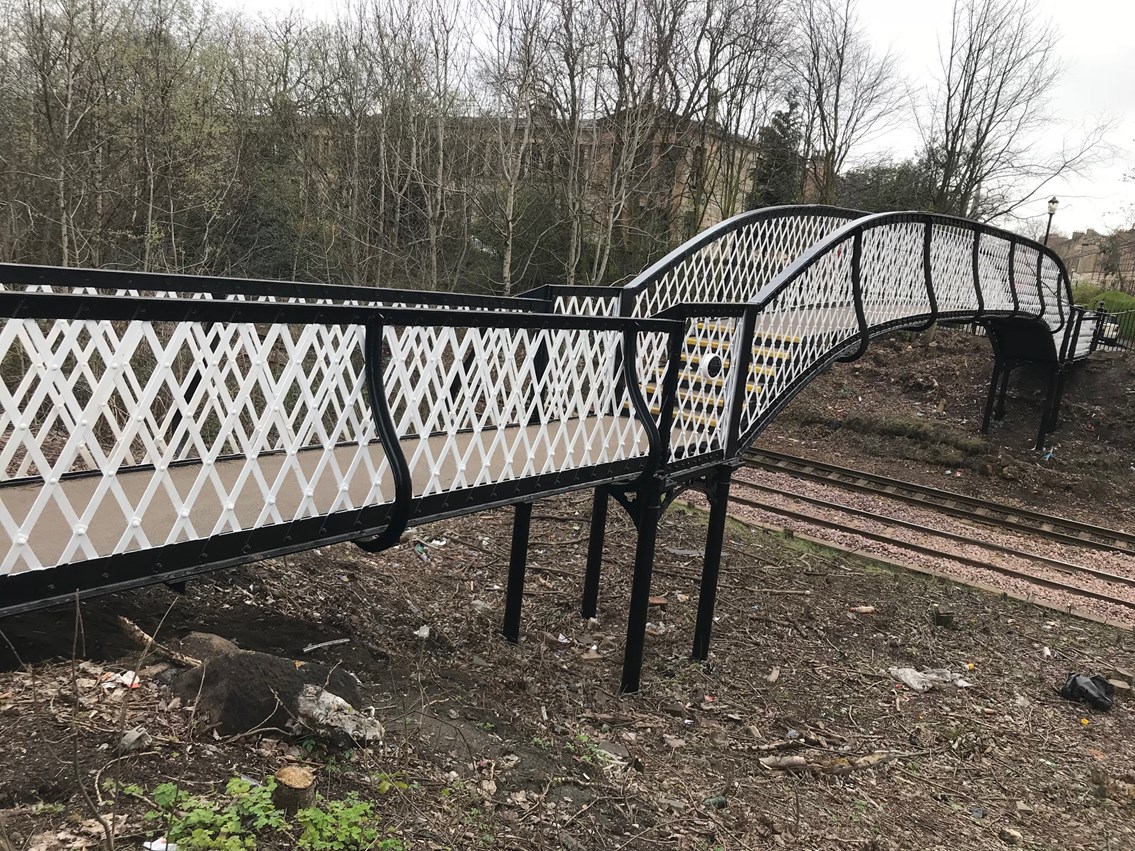 Network Rail finds new home for historic footbridge