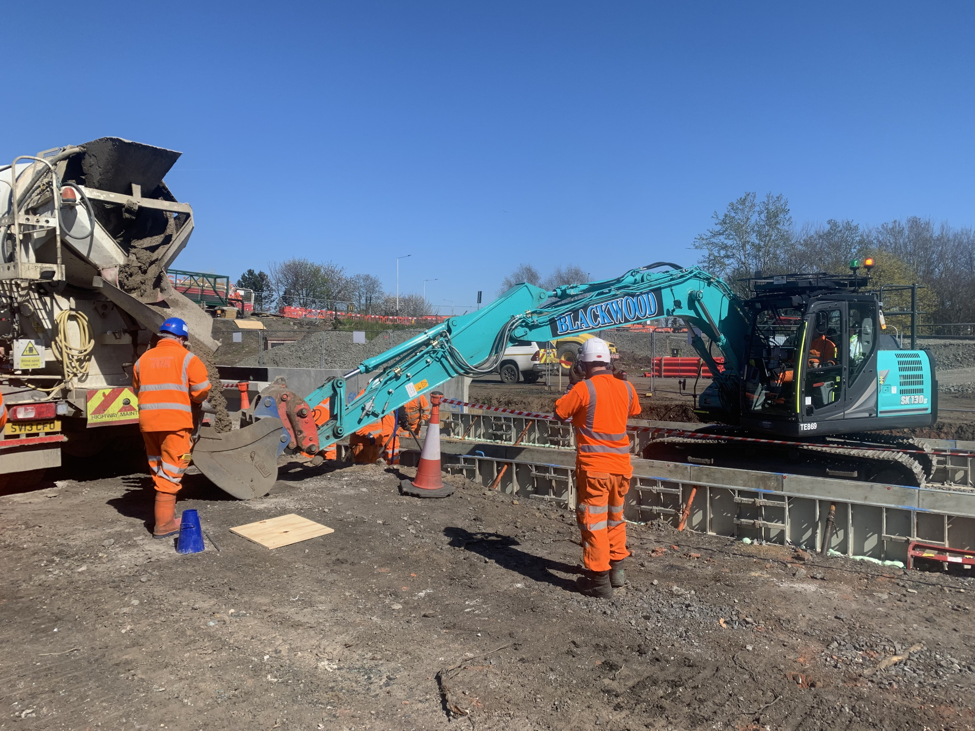 Leven station 'progressing well' two months into construction