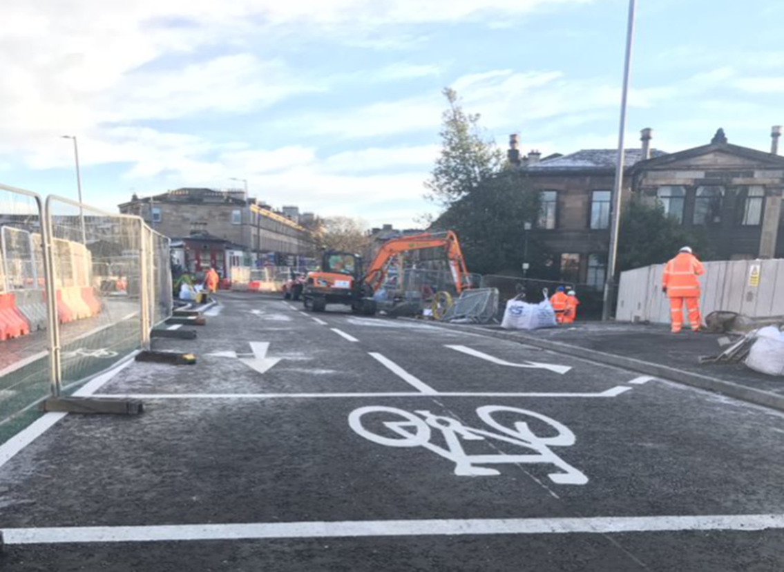 Network Rail opens Nithsdale Road railway bridge