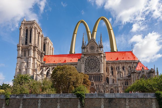 And finally... Bizarre design proposals for Notre-Dame