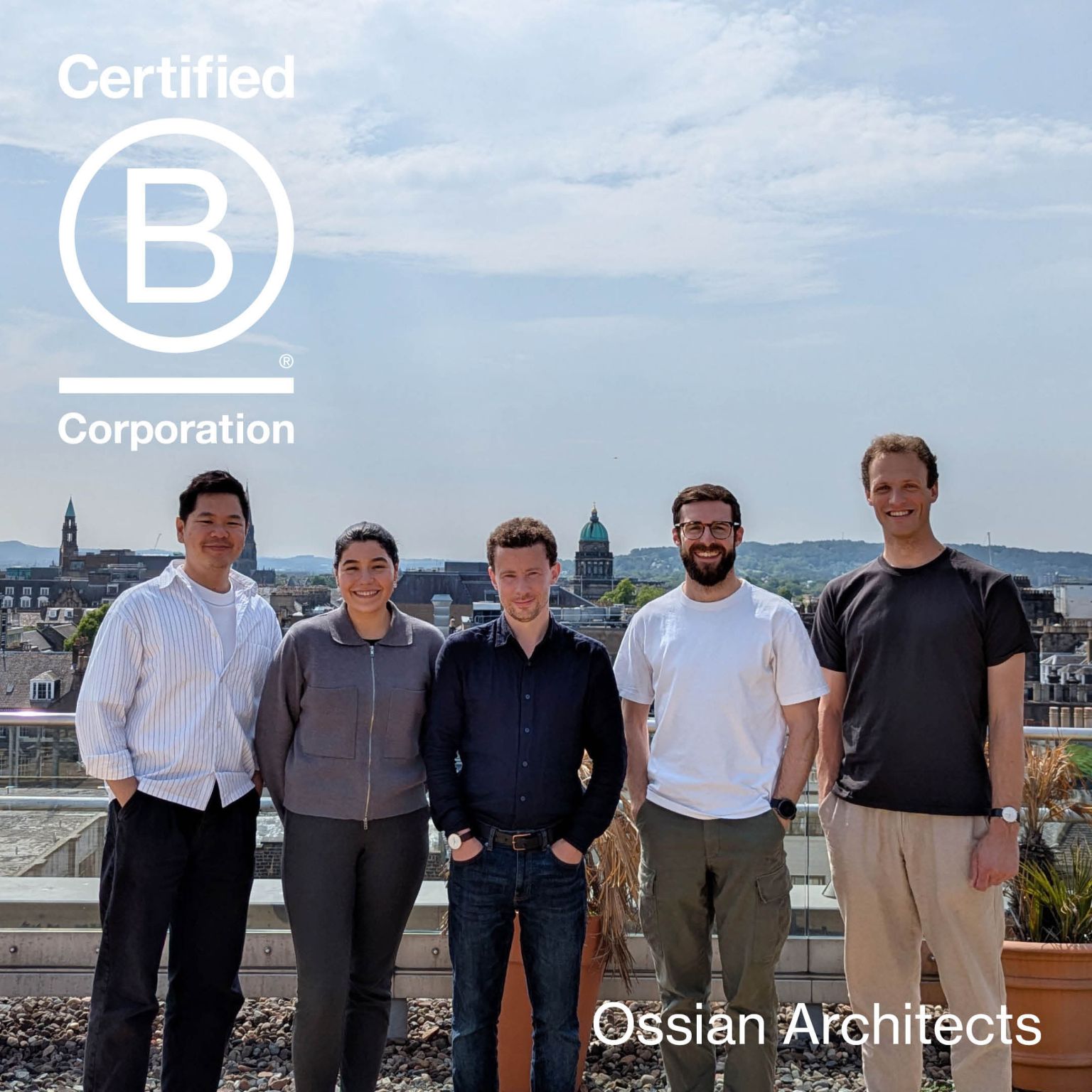Ossian Architects achieves B Corp certification
