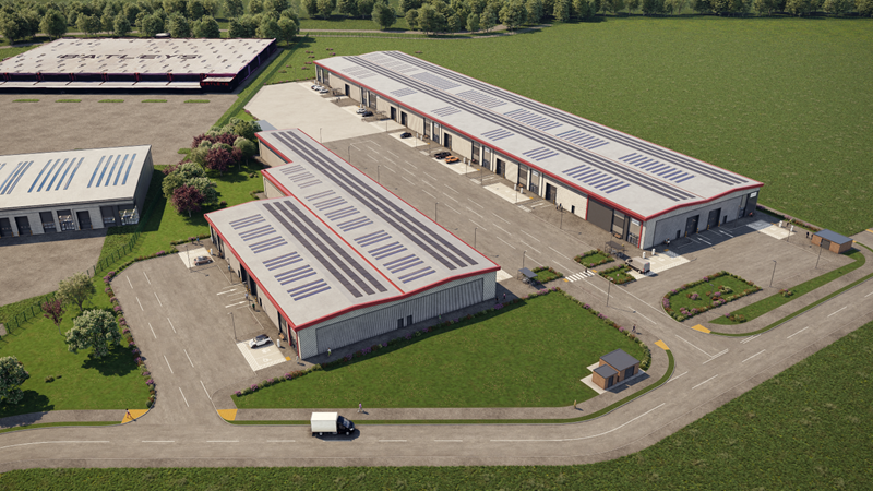 Puma Property Finance provides loan for urban logistics development near Edinburgh Airport