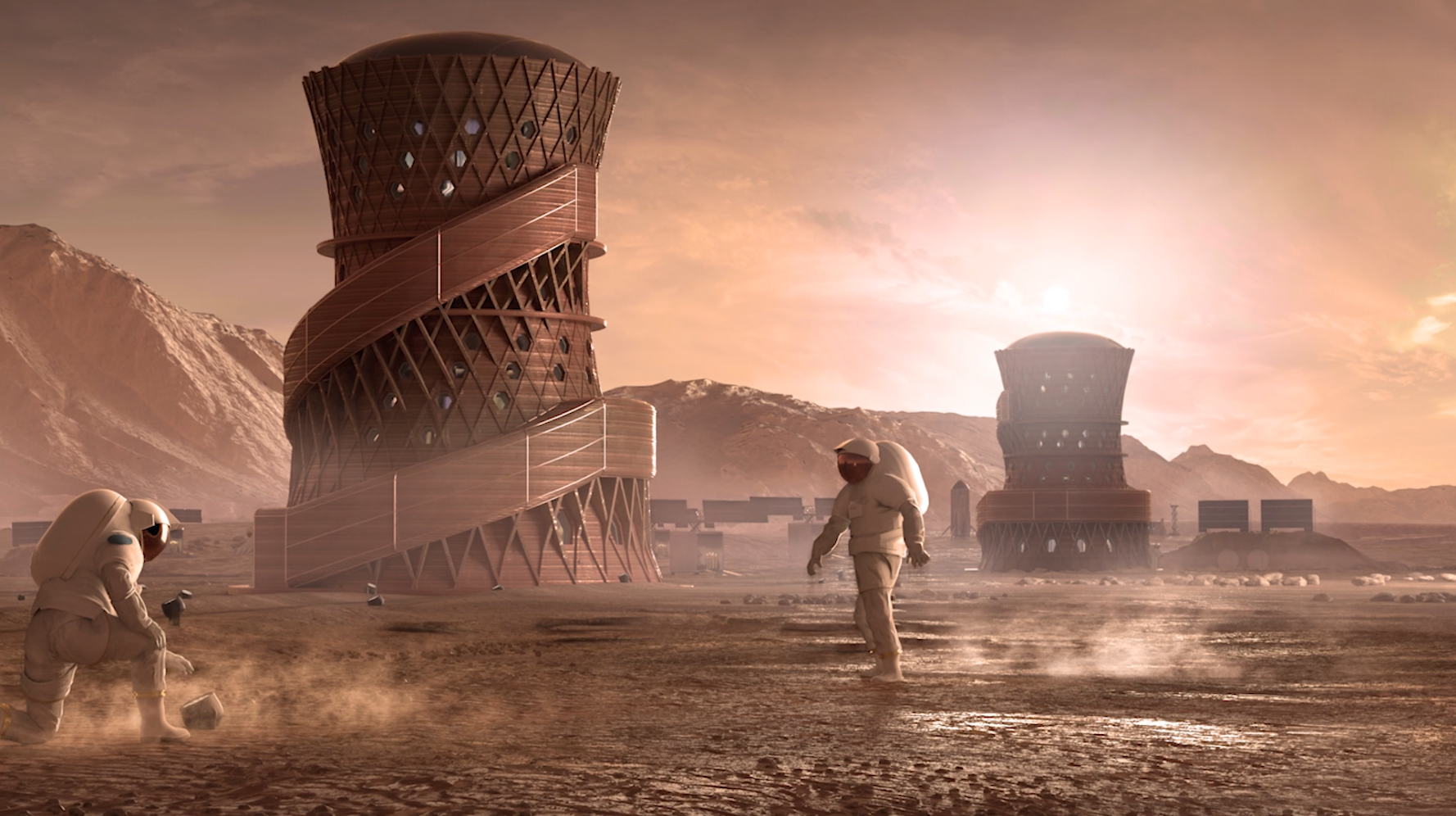 And finally... NASA unveils winners of 3D-printed habitat challenge competition