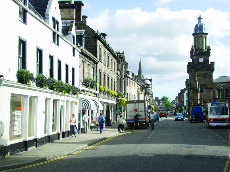 Funding plan for Forres Town Centre Improvement