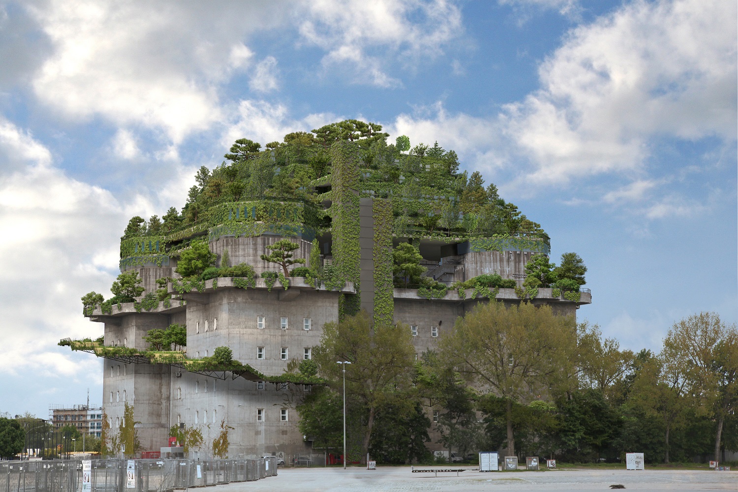 And finally... Macabre hotel plans for Nazi fortress