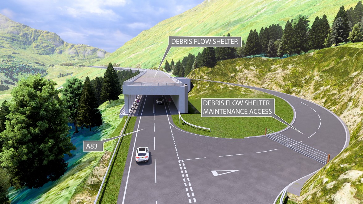 Public updated on plans for improving the A83 at the Rest and Be Thankful