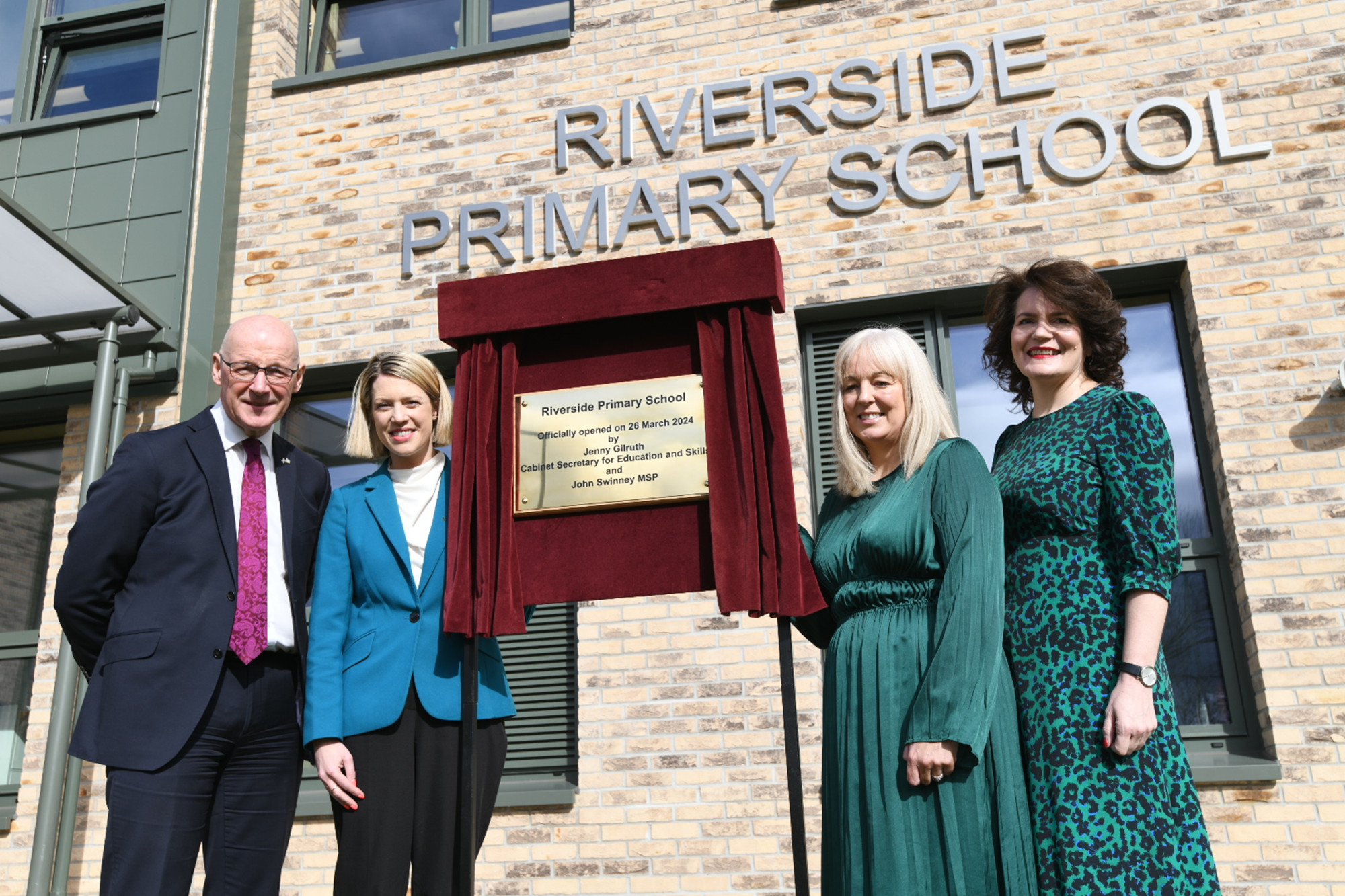 Scotland's first accredited Passivhaus school officially opened
