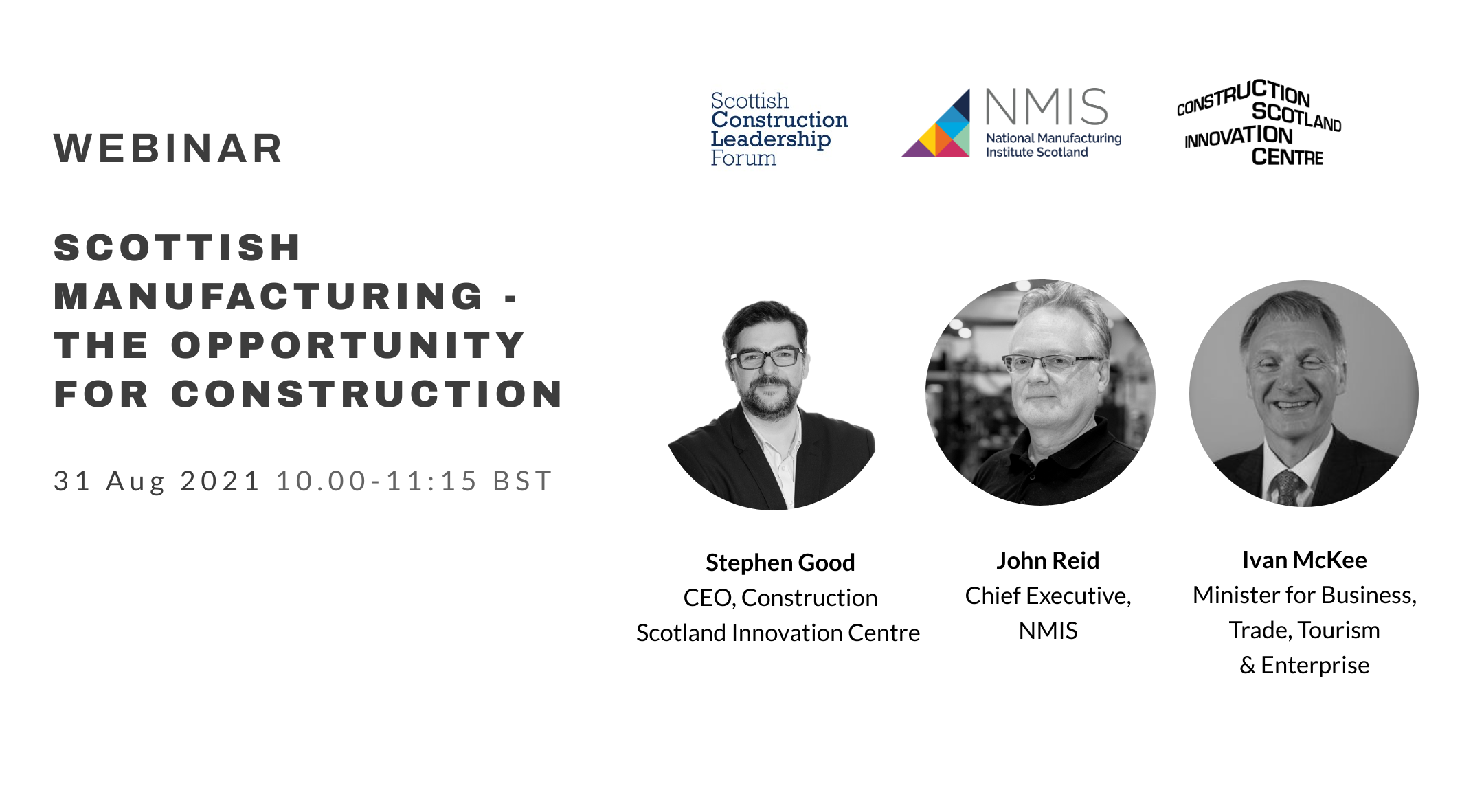Scottish Construction Leadership Forum event to outline manufacturing supply chain opportunities