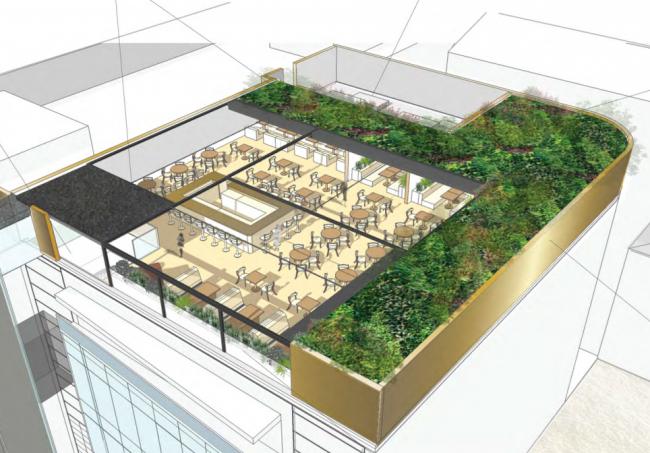 Glasgow approves open air rooftop dining and bar area at Princes Square