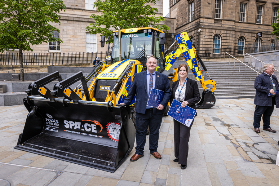 SPOA partners with Scottish Partnership Against Acquisitive Crime to tackle plant and fuel theft