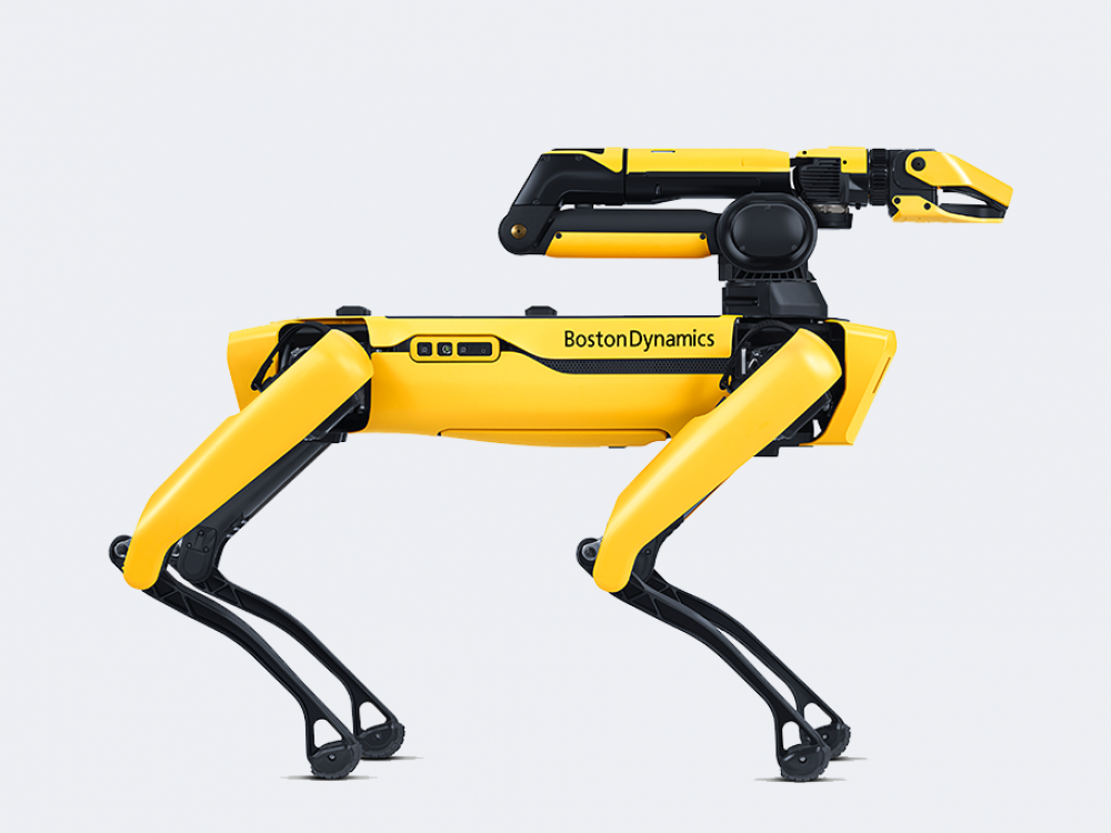 And finally... Robotic dog to capture data on construction sites