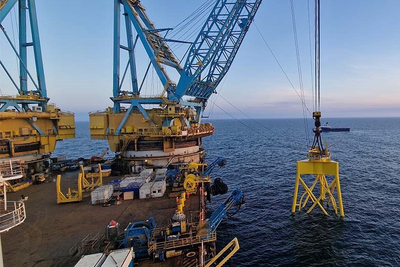 World’s deepest offshore wind turbine foundation installed in Scottish waters