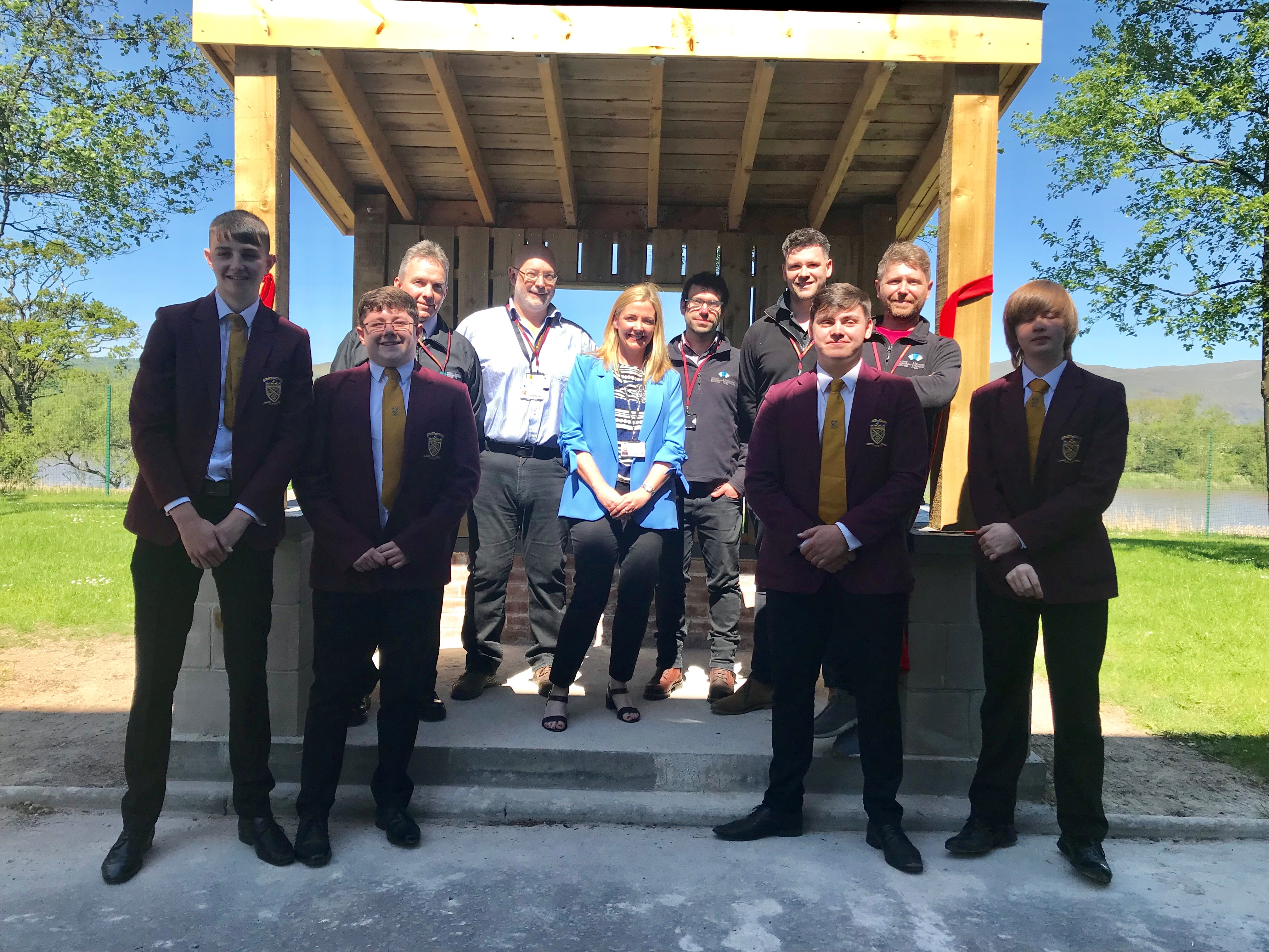 Stirling pupils complete construction craft technician pilot