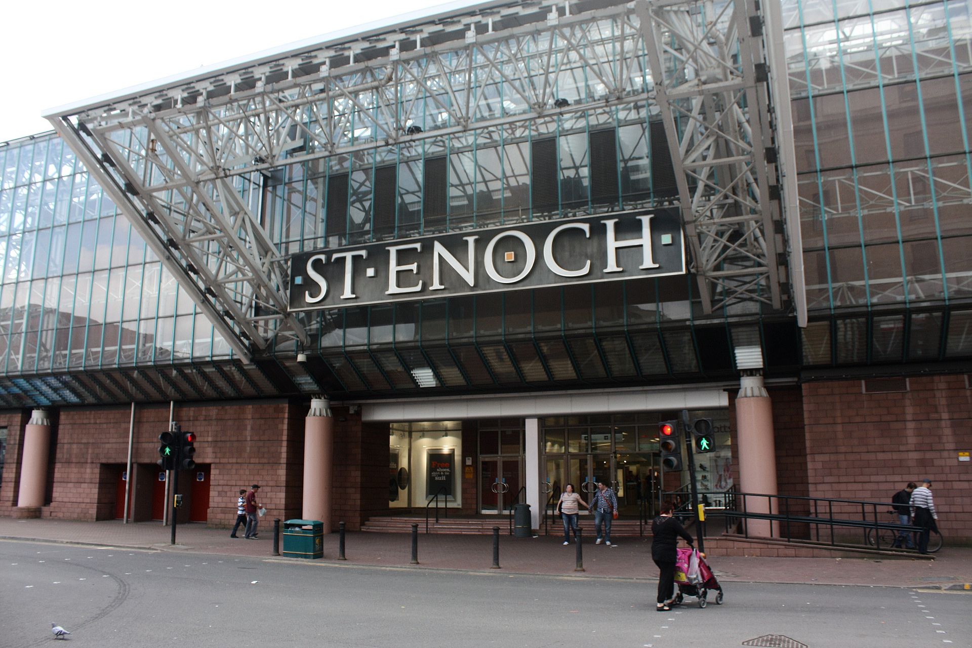 Worker dies after accident at St Enoch Centre construction site
