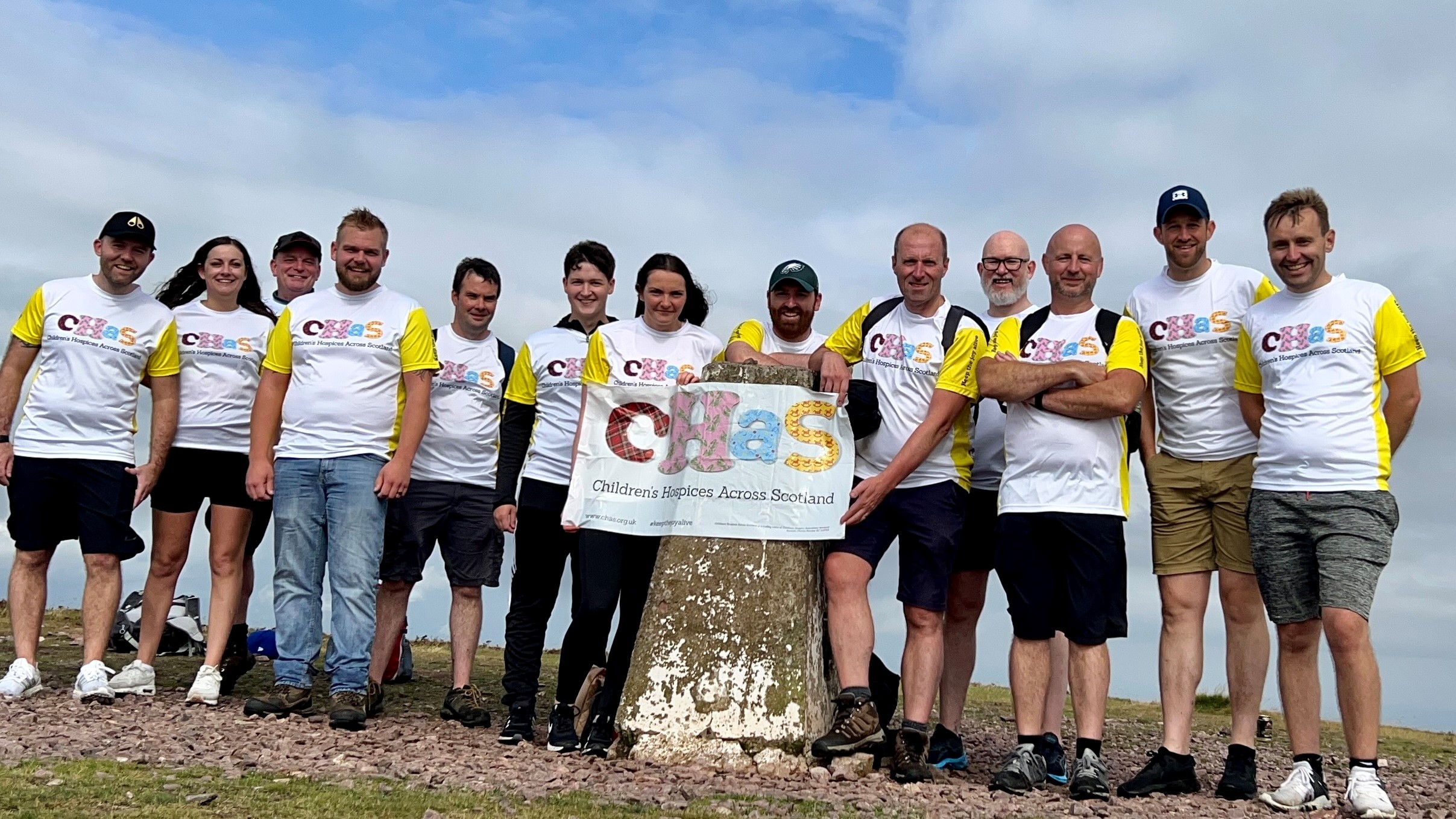Summers-Inman charity walk raises £2,600 for CHAS