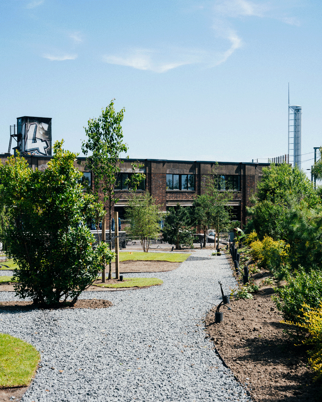 Completion nears on first phase of Glasgow community garden