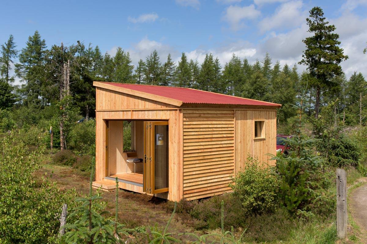 And finally... Architect selected to join Scotland's new hutting community