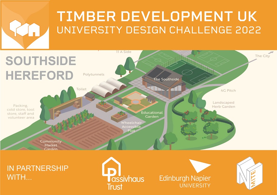 Students challenged to design exemplary net zero community centre using timber