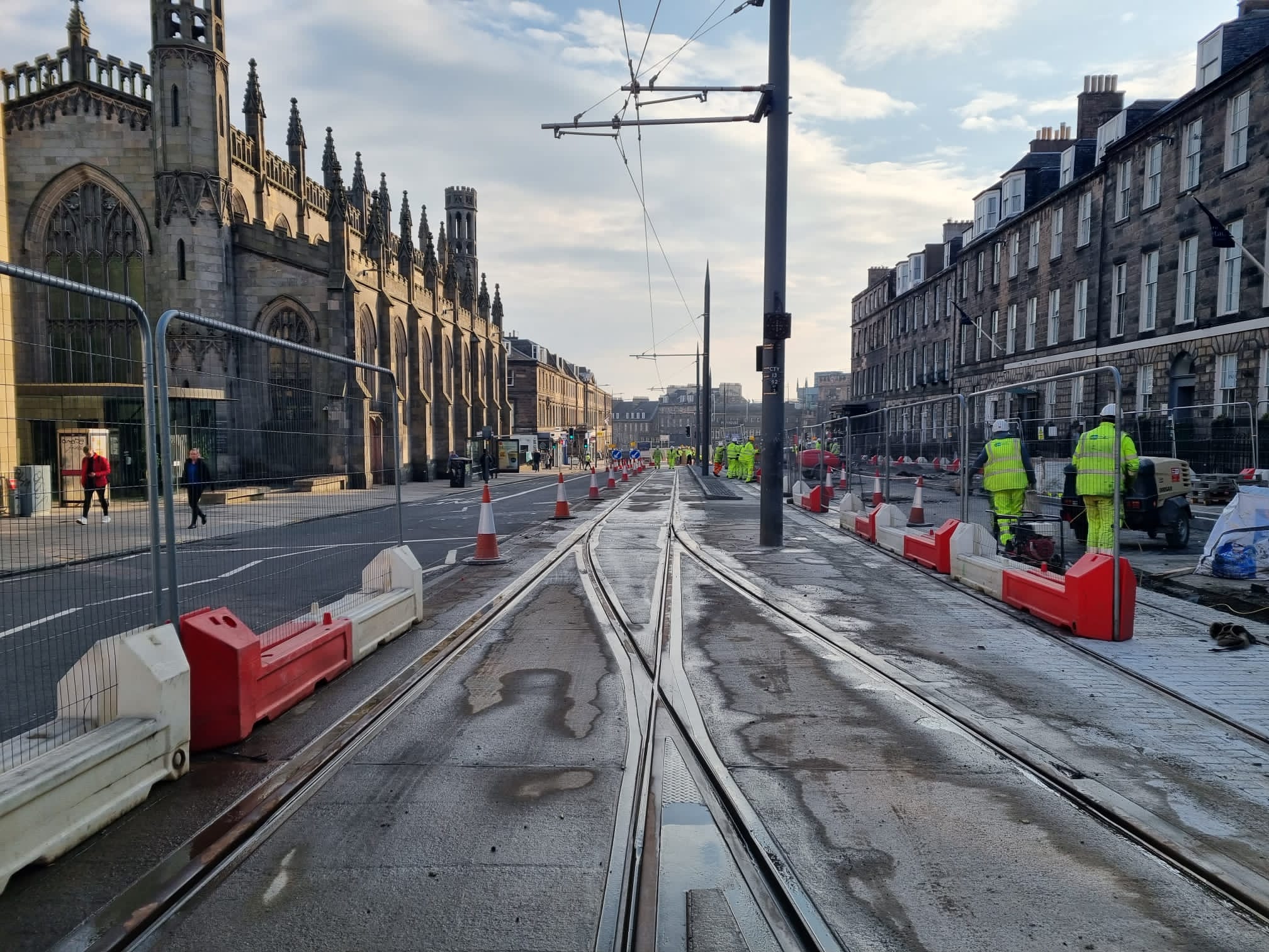 Trams to Newhaven on track for spring 2023 services