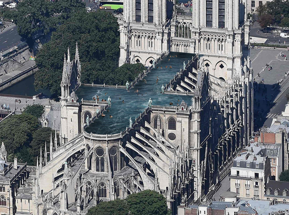 And finally... France opts for exact replica for Notre Dame rebuild