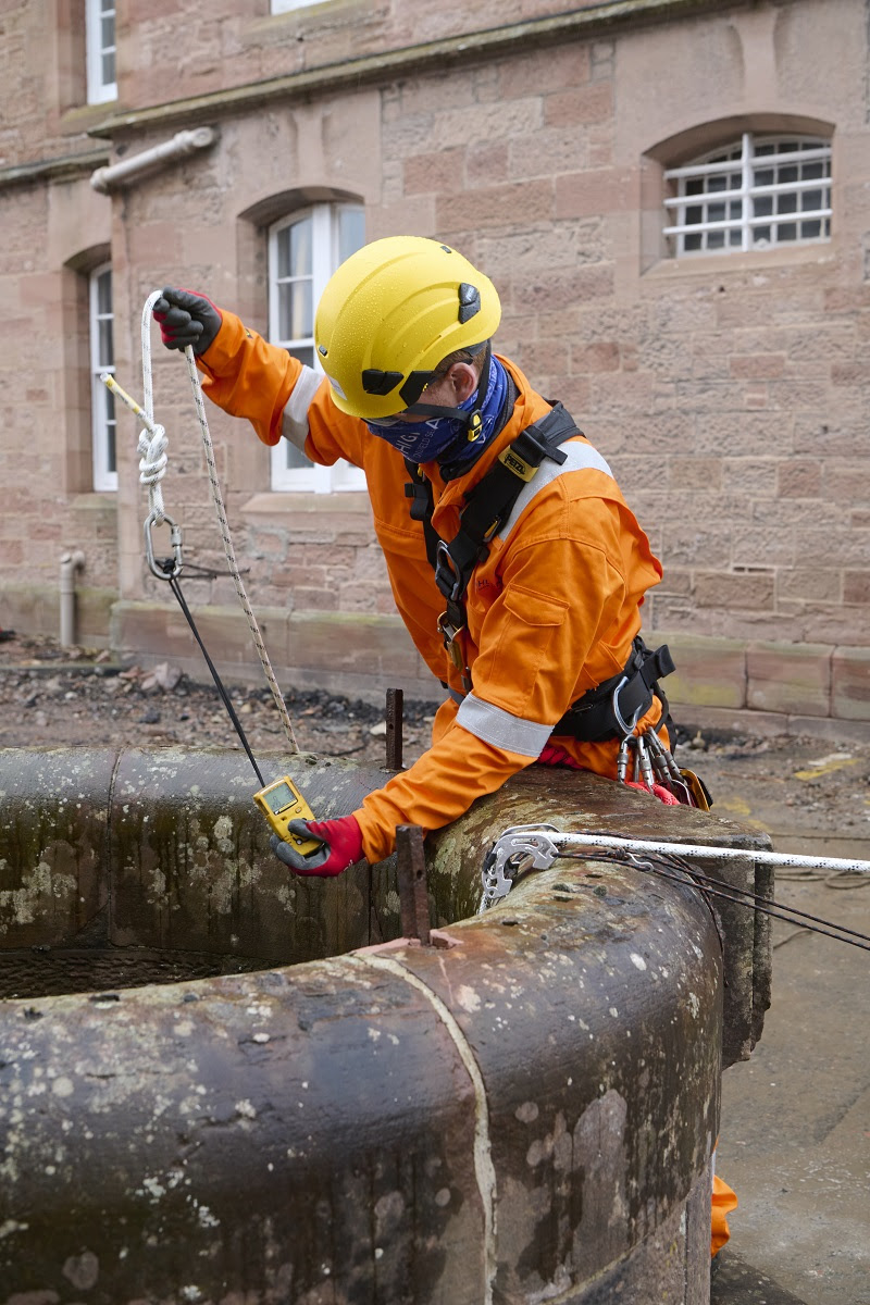 And finally... Hidden features revealed during Inverness Castle enabling works