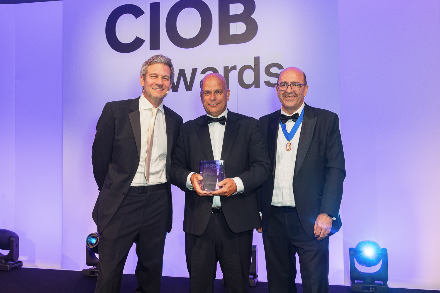 Project manager Jason Hunt lands CIOB CMYA award