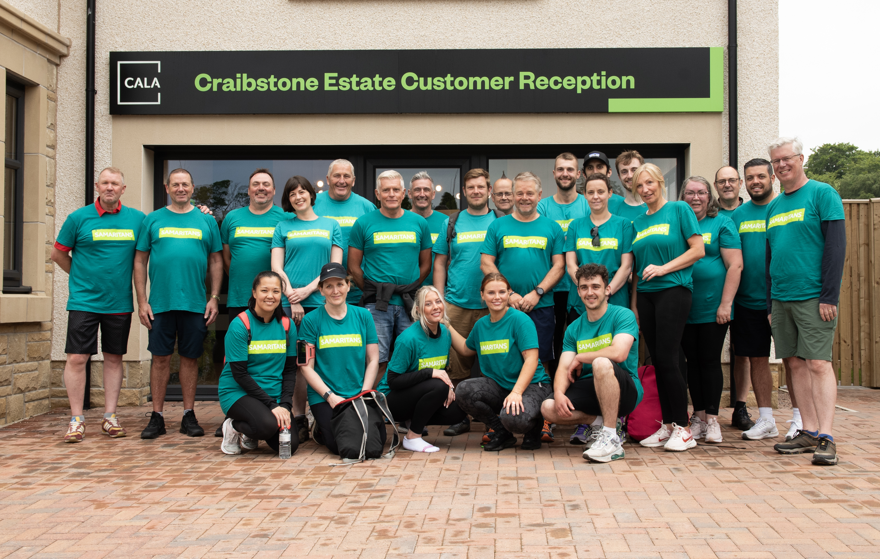 Cala Homes raises over £21,000 for Samaritans