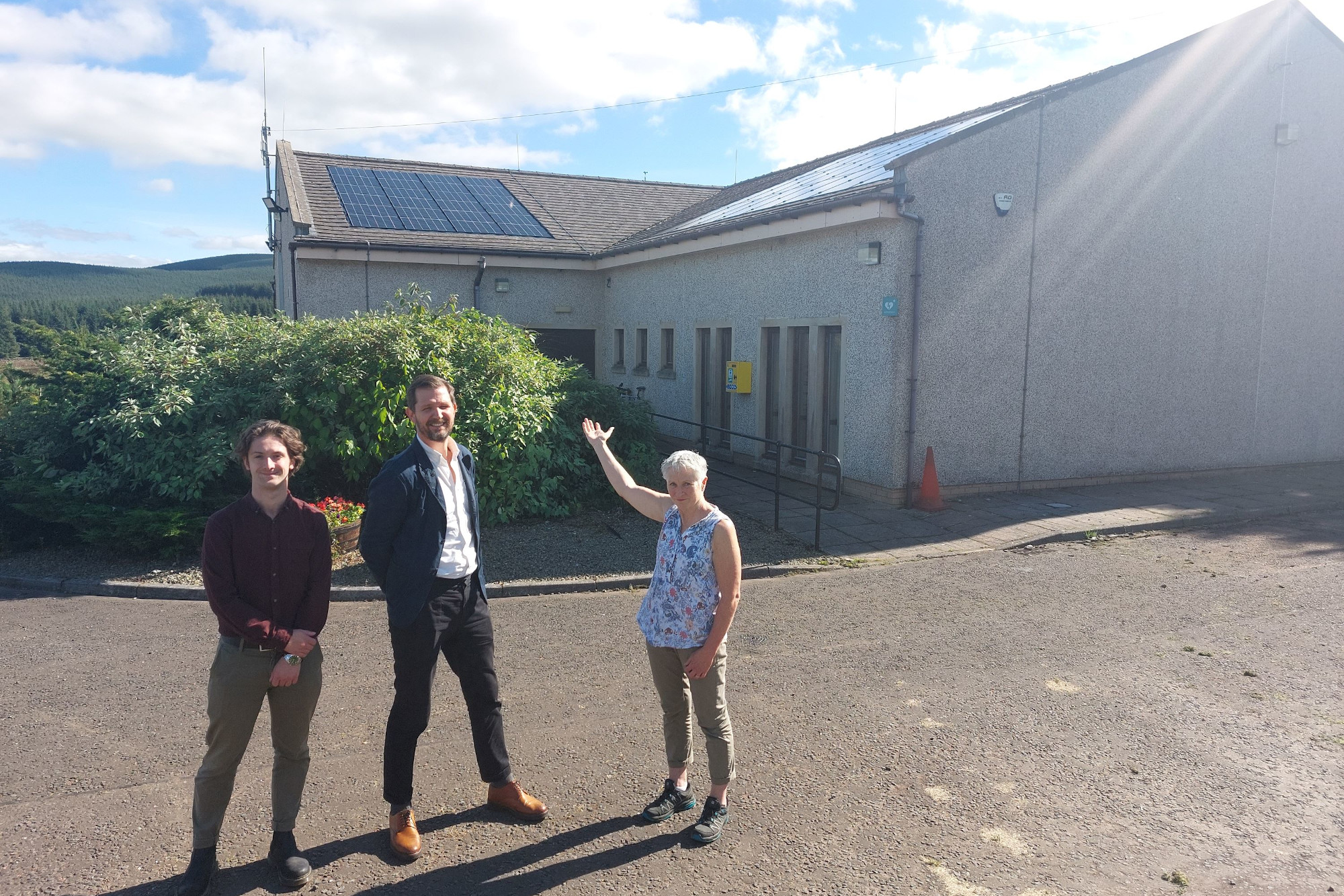 South Lanarkshire village hall aiming to become UK's greenest
