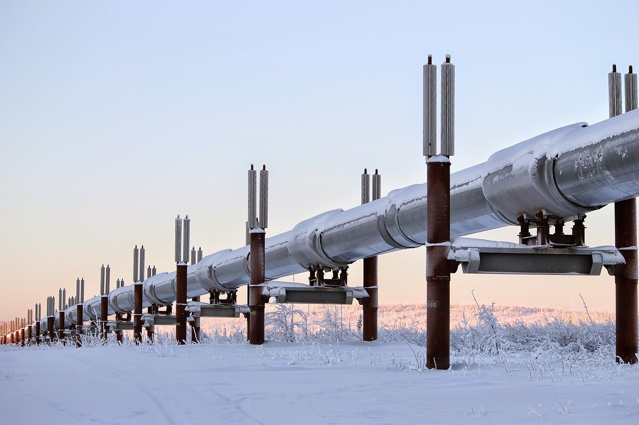 And finally... Giant chillers used to refreeze the ground thawed by climate change