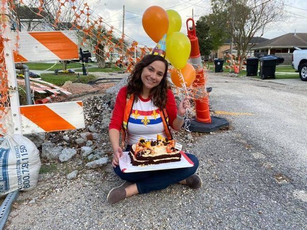 And finally... Birthday cake celebrates year-long road construction work