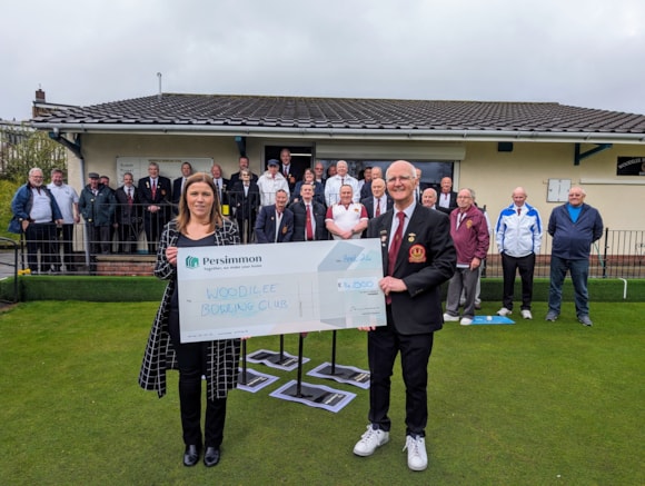 Woodilee Bowling Club secures £14,000 donation